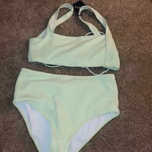 NWT Zaful Mint Green Bikini